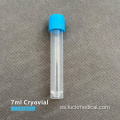 PC Cryovials de plástico 7 ml de laboratorio Use FDA